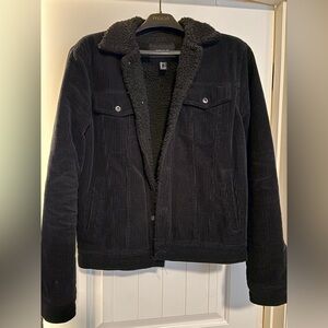 Forever 21 Men's Black Corduroy Jacket